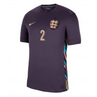 England Kyle Walker #2 Replica Away Shirt Euro 2024 Short Sleeve